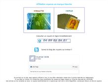 Tablet Screenshot of le-blog-des-voyants.com